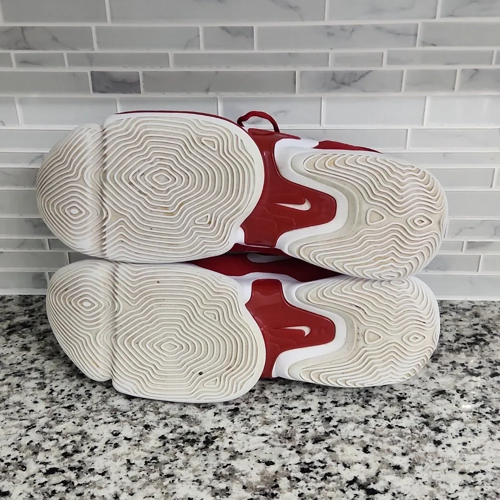 Red & White Nike Air Zoom Rize 2 TB Basketball Shoes sz 17 - CZ5023-602 sneakers - Picture 6 of 7
